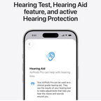 Ακουστικό Bluetooth Apple MFHP4 AirPods Pro 3 (2025) Λευκό