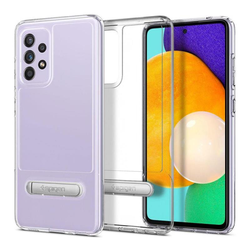 Θήκη TPU & PC Spigen Samsung Galaxy A72 4G/ 5G Essential S Slim Armor Διάφανο