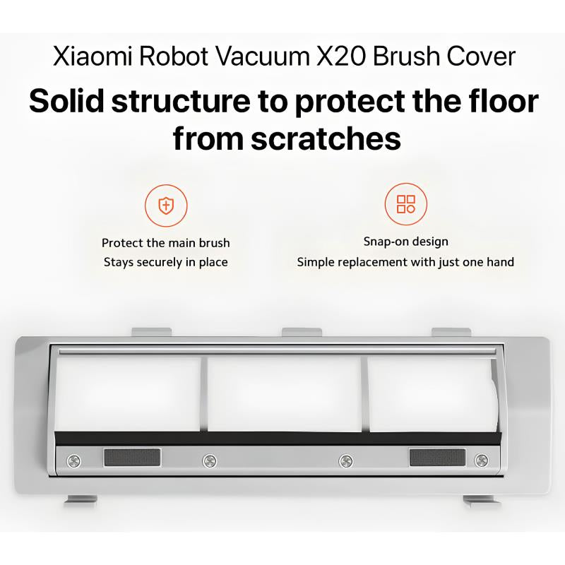Ανταλλακτικό Κάλυμμα Βούρτσας Xiaomi BHR7940GL για Ρομποτική Σκούπα Xiaomi X20/ S40C/ S40/ H40 Γκρι