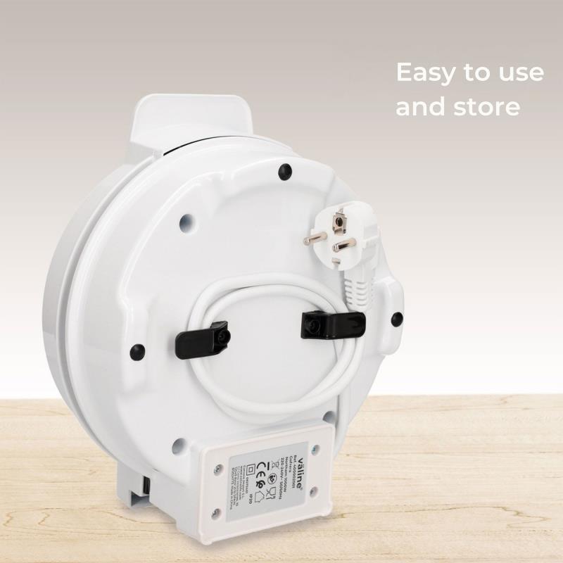 Βαφλιέρα Väline Northam 1000W Λευκό