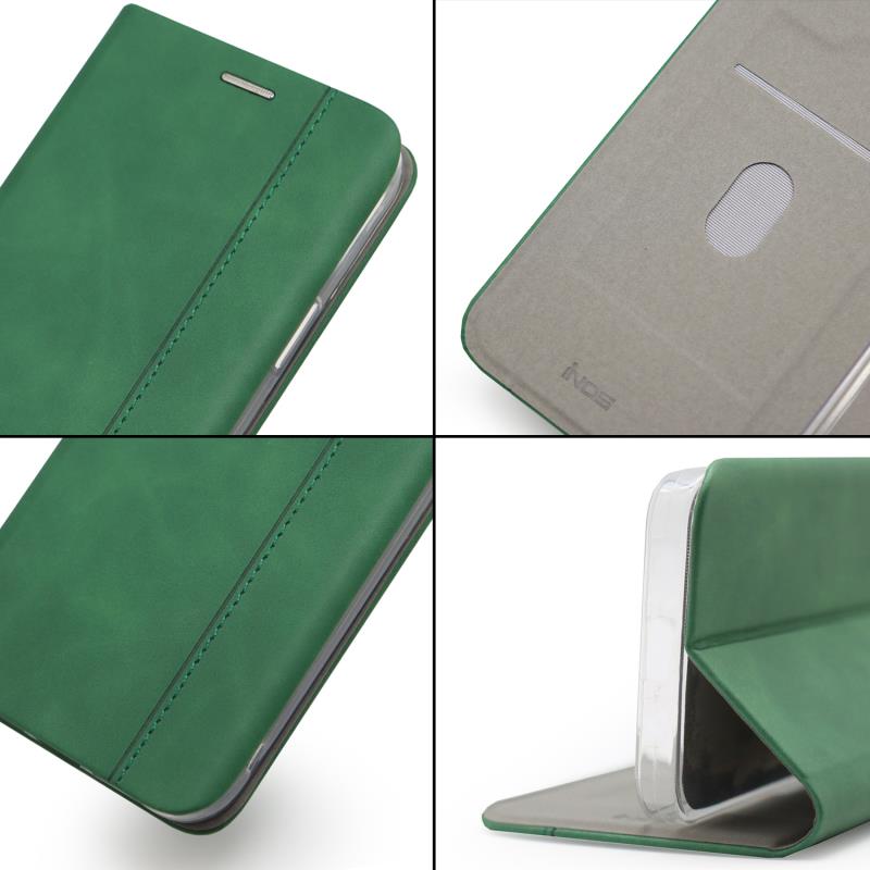 Θήκη Flip Book inos Xiaomi Redmi 12C S-Folio NE Πράσινο