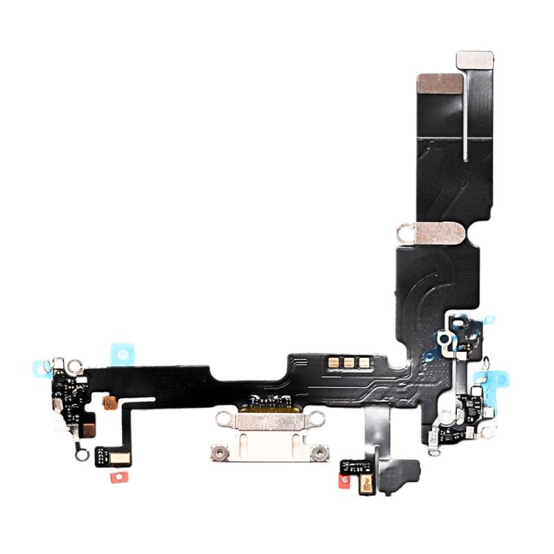 Καλώδιο Πλακέ Apple iPhone 14 Plus με Επαφή Φόρτισης Λευκό (OEM)