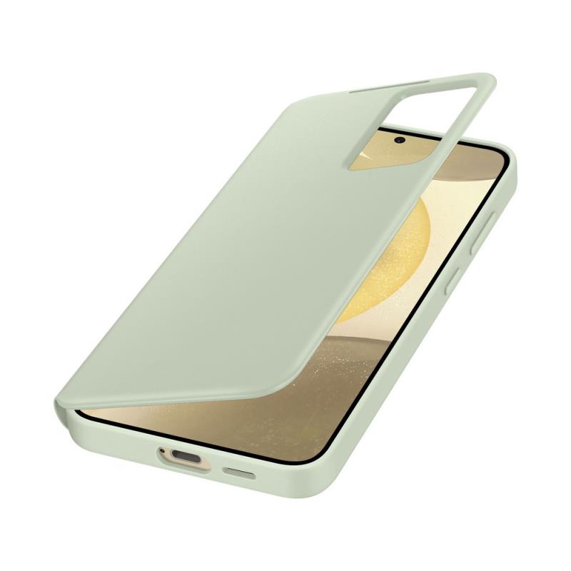 Θήκη Flip S-View Samsung EF-ZS926CGEG S926 Galaxy S24 Plus 5G Ανοιχτό Πράσινο