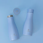 Smart Μπουκάλι-Θερμός UV Noerden LIZ Ανοξείδωτο 350ml Μπλε