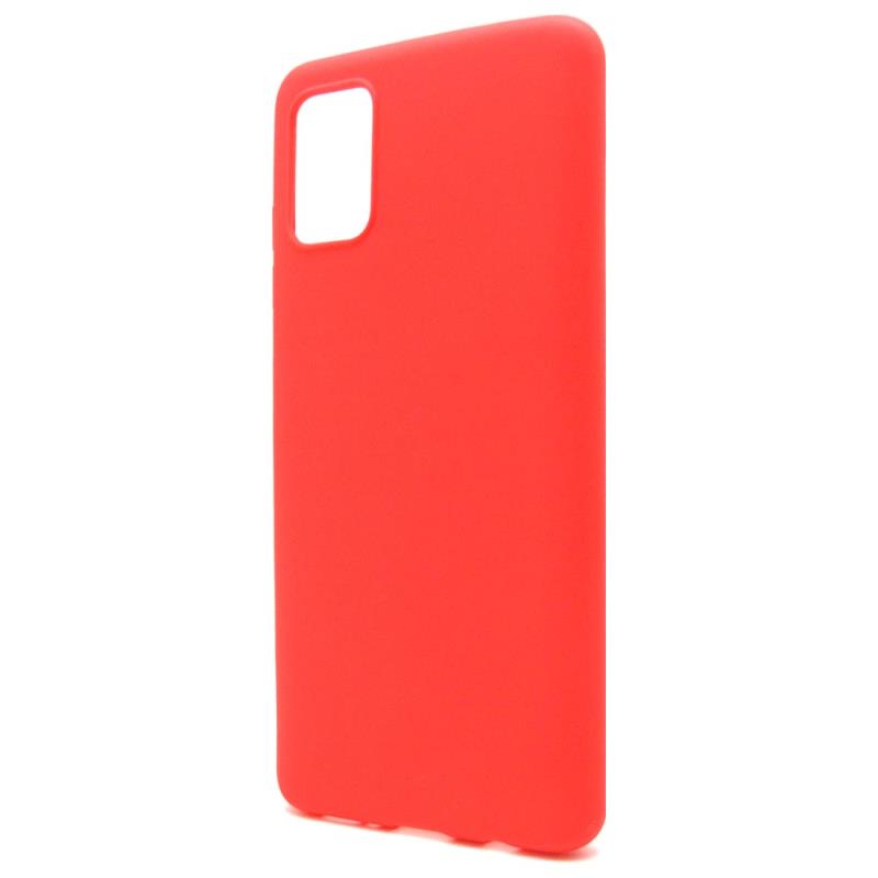 Θήκη Soft TPU inos Samsung A515 Galaxy A51 S-Cover Κόκκινο