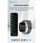 Smartwatch Devia WT5 1.83" Ροζ