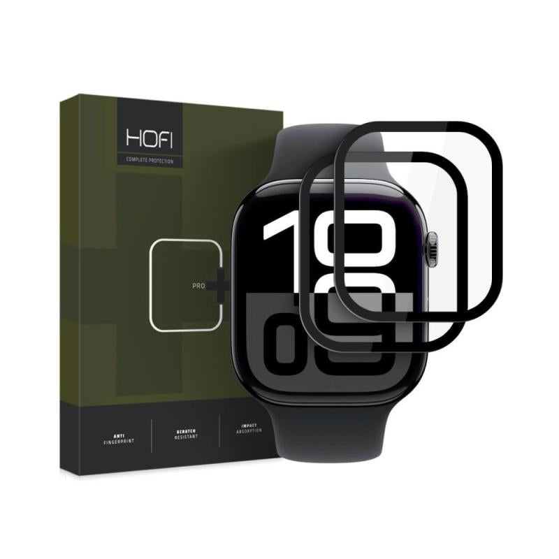 Hybrid Nano Glass Hofi Pro+ Apple Watch 10/ 11 46mm Μαύρο (2 τεμ.)