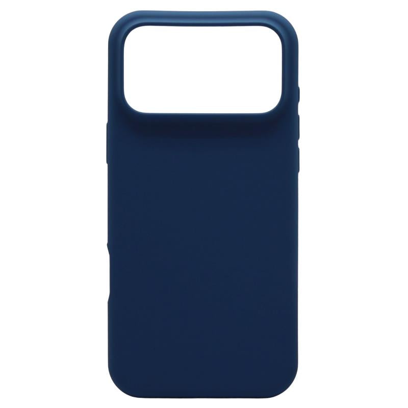 Θήκη Liquid Silicon inos Apple iPhone 17 Pro Max 5G Velvet Σκούρο Μπλε