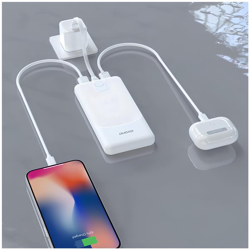 Φορτιστής Ανάγκης Dudao K10Pro 10W 20000mAh Λευκό