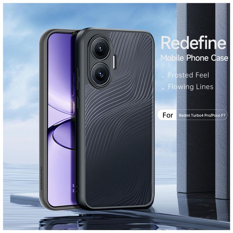 Θήκη TPU & PC Dux Ducis Aimo Xiaomi Poco F7/ Redmi Turbo 4 Pro Μαύρο