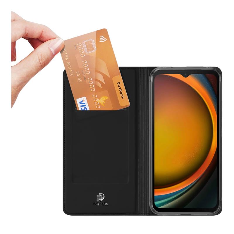 Θήκη Flip Dux Ducis Samsung Galaxy Xcover 7 5G Skin Pro Μαύρο