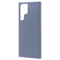 Θήκη Liquid Silicon inos Samsung S908 Galaxy S22 Ultra 5G L-Cover Γκρι-Μπλε