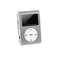 Mp3 Player Setty με Οθόνη LCD, Ακουστικά & Υποδοχή microSD Ασημί