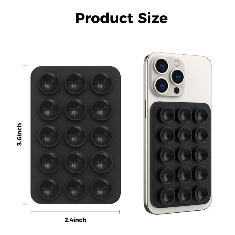 Βάση Στήριξης με Βεντούζα Magnetic Ahastyle PT-CY202 για Smartphones Μαύρο