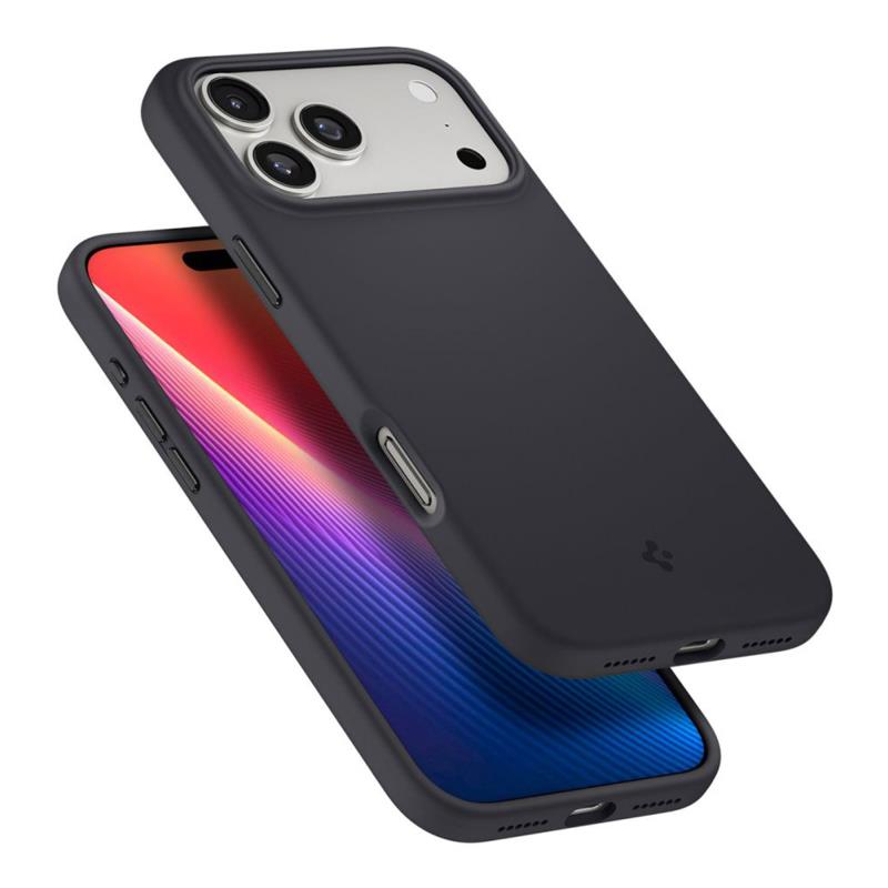 Θήκη Σιλικόνης Spigen Silicone Fit Magsafe Apple iPhone 17 Pro Μαύρο