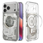 Θήκη TPU & PC Spigen Ultra Hybrid Mag Magsafe Apple iPhone 17 Pro Zero One Τιτάνιο