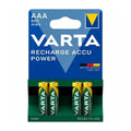 Μπαταρία Επαναφορτιζόμενη Varta AAA 800mAh NiMH 1.2V Ready2Use (4 τεμ.)