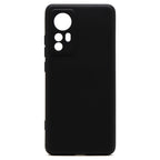 Θήκη Liquid Silicon inos Xiaomi 12 5G/ 12S 5G/ 12X 5G L-Cover Μαύρο
