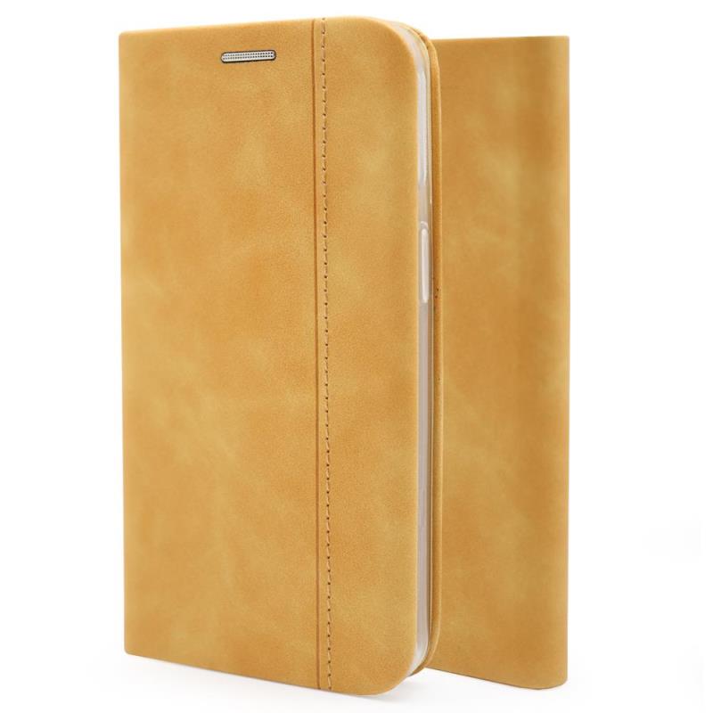 Θήκη Flip Book inos Apple iPhone 13 Pro Max S-Folio NE Μουσταρδί