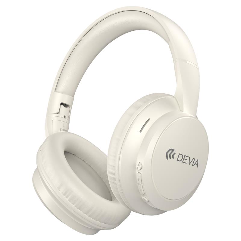 Ασύρματα Ακουστικά Κεφαλής Devia JH-820 Lite1 Μπεζ