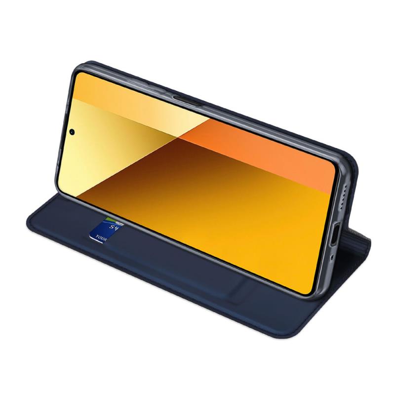 Θήκη Flip Dux Ducis Xiaomi Redmi Note 13 5G Skin Pro Μπλε