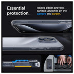 Θήκη TPU Spigen Apple iPhone 15 Pro Liquid Crystal Διάφανο