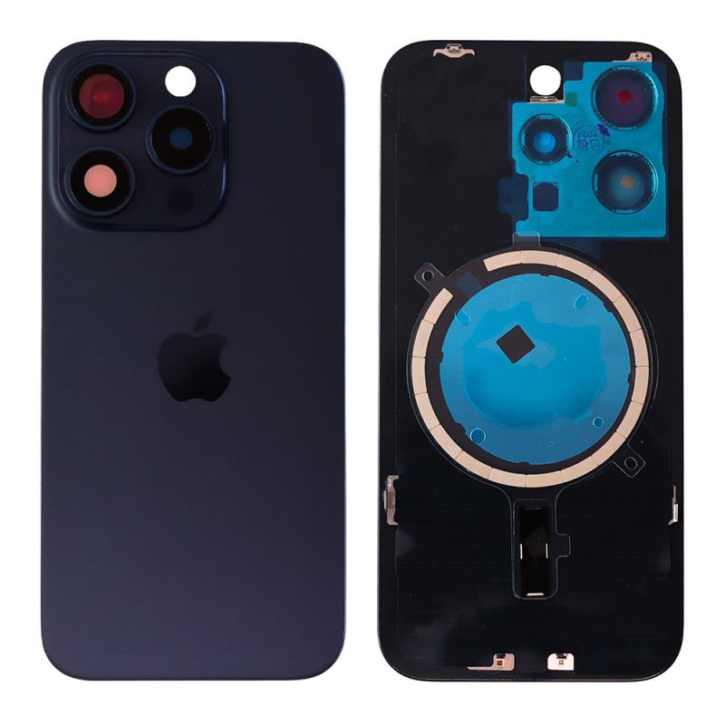 Back Cover with Magsafe Magnets Apple iPhone 15 Pro Max Titanium Blue (OEM)