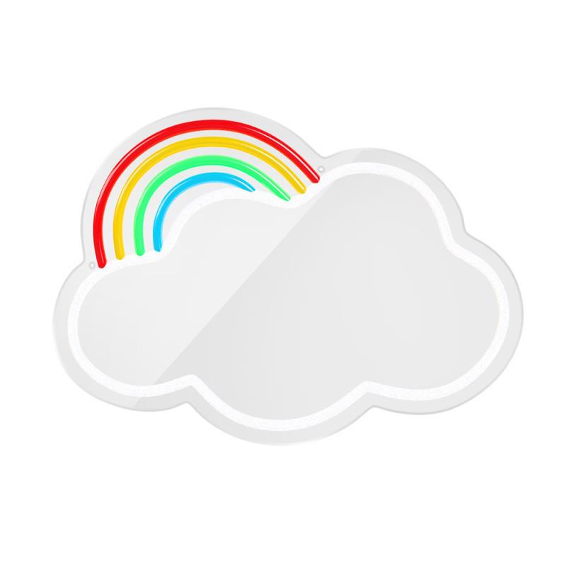 Neon LED Forever Light Καθρέπτης FMNE05 CLOUD Πολύχρωμο