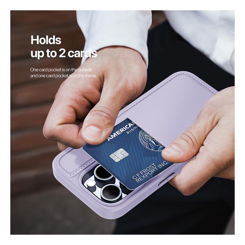 Θήκη Δερμάτινη Dux Ducis Apple iPhone 16 Pro Magnetic MagSafe με Stand Rafi II Μαύρο