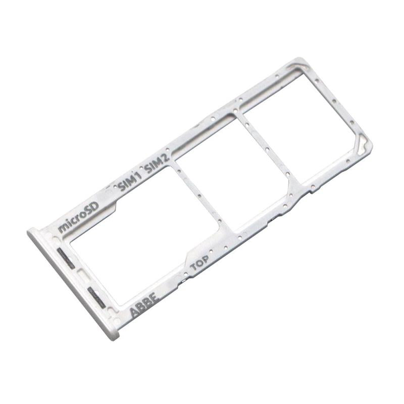 Βάση Κάρτας Sim & SD Samsung A225F Galaxy A22 4G Λευκό (Original)