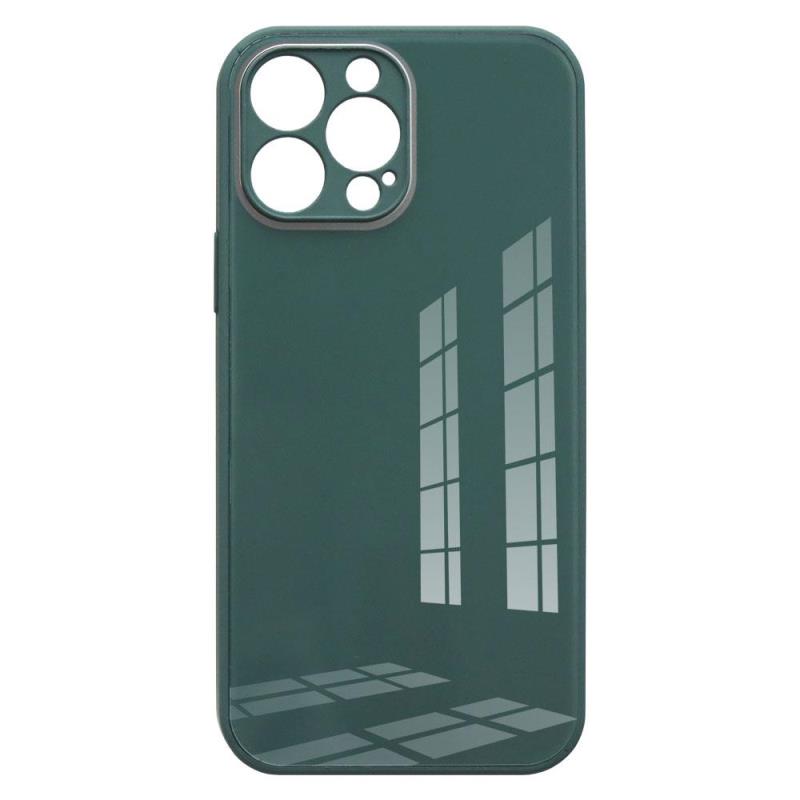 Θήκη TPU & Glass inos Apple iPhone 13 Pro Max CamGuard Πράσινο