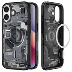Θήκη TPU & PC Spigen Ultra Hybrid Mag Magsafe Apple iPhone 17 Zero One Μαύρο