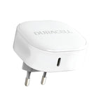 Φορτιστής Ταξιδίου Duracell με Έξοδο USB C PD 20W Λευκό