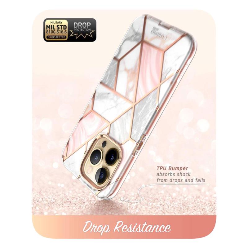 Θήκη Full Body Rugged Supcase Cosmo Apple iPhone 14 Pro Marble