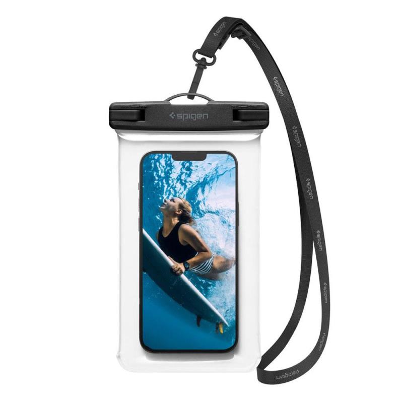 Universal Αδιάβροχη Θήκη Spigen A601 για Smartphones έως 6.9" Διάφανο (1 τεμ.)