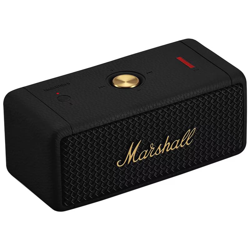 Φορητό Ηχείο Bluetooth Marshall Emberton II Μαύρο-Χρυσό