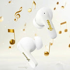 True Wireless Ακουστικά Bluetooth Guess Script Metal Logo 4G Λευκό