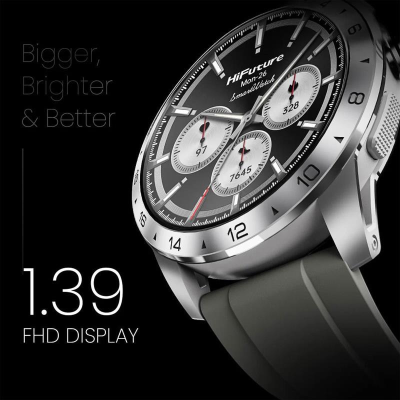 Smartwatch HiFuture Flex 2 1.39" Ασημί