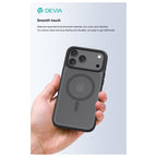 Θήκη TPU & PC Devia Apple iPhone 17 Pro Magnetic Shock Proof Pino Γκρι
