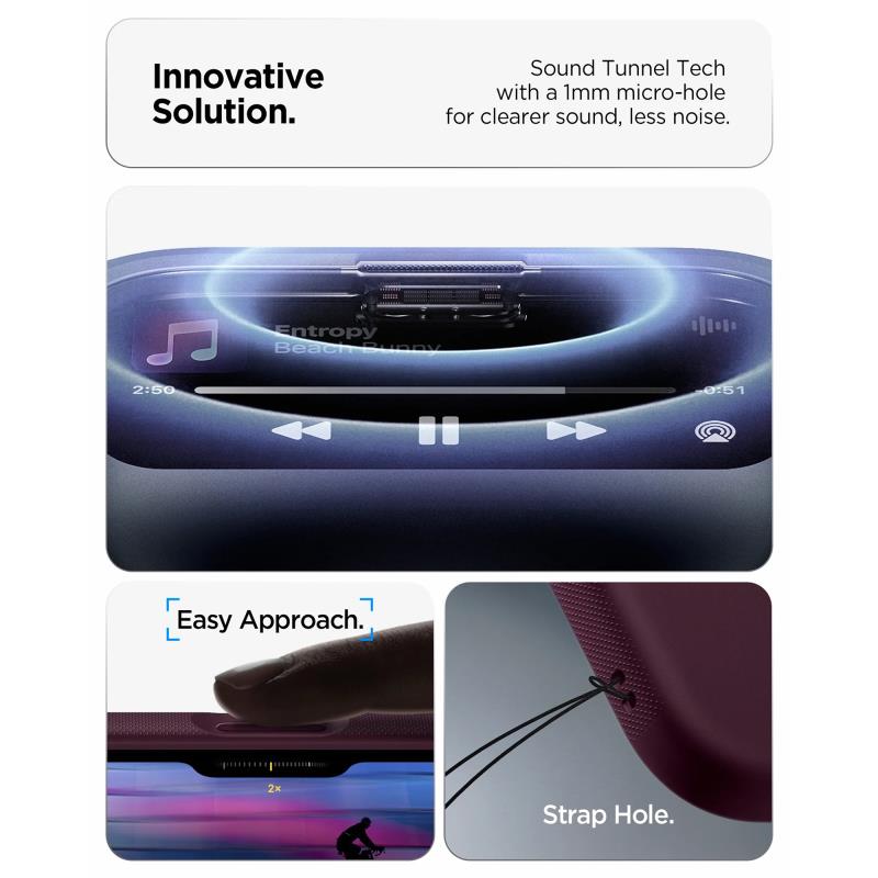 Θήκη TPU/ Σιλικόνης Spigen Apple iPhone 18 Pro/ 17 Pro MagSafe Caseology Nano Pop Μπορντώ