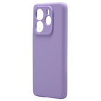 Θήκη Liquid Silicon inos Xiaomi Redmi Note 14 4G Velvet Βιολετί
