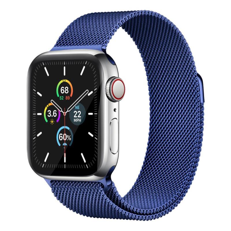Λουράκι Ahastyle WG42 Magnetic Stainless Steel Apple Watch (38/ 40/ 41/ 42mm) Μπλε