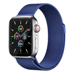 Λουράκι Ahastyle WG42 Magnetic Stainless Steel Apple Watch (38/ 40/ 41/ 42mm) Μπλε