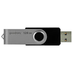 USB 2.0 Flash Disk GoodRam UTS2 USB A 20MB/s 128GB Μαύρο