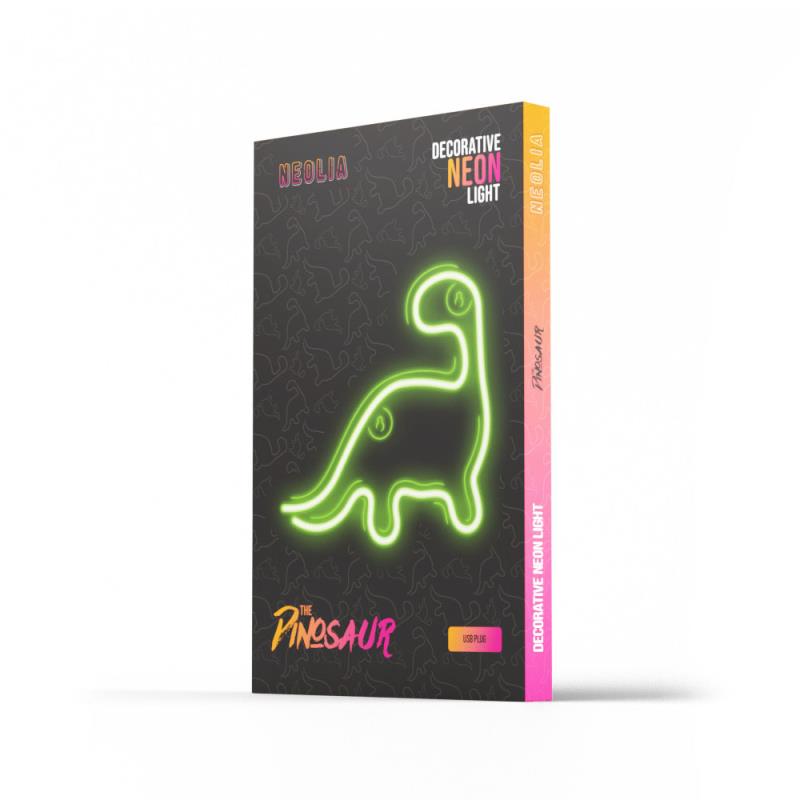 Neon LED Neolia NNE01 DINOSAUR (USB & On/Off) Πράσινο