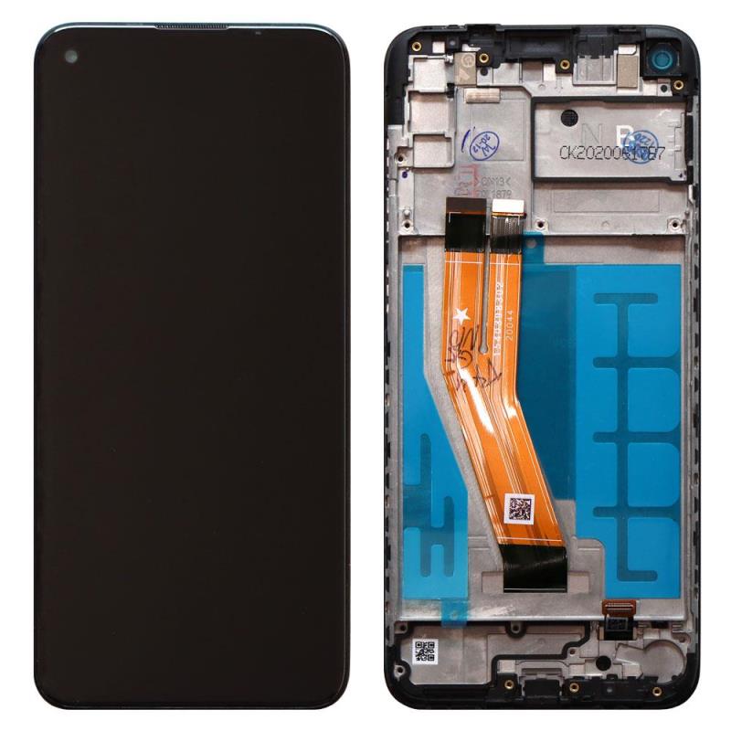 Οθόνη με Touch Screen Samsung M115F Galaxy M11 Μαύρο (Original)