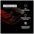 Tempered Glass Hammer Glass Apple iPhone 16 Corning (1 τεμ.)