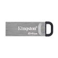 USB 3.2 Flash Disk Kingston Kyson DTKN USB A 64GB 200MB/s Ασημί