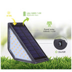 Ηλιακό Φωτιστικό Εξ. Χώρου LED GSC Ankasy Bulkhead 3W 600 mAh 80lm για Σκαλοπάτια Μαύρο