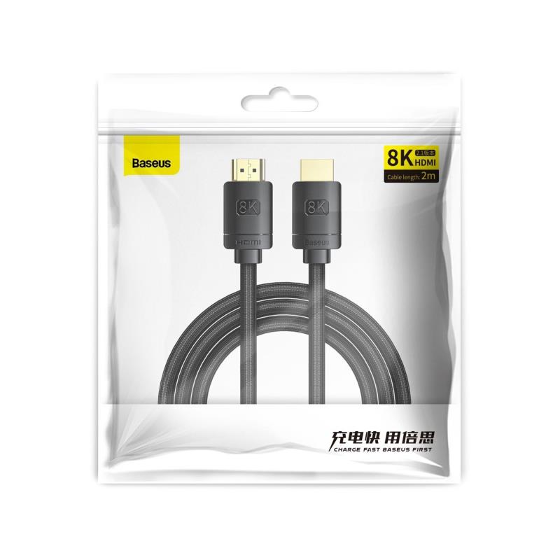 HDMI to HDMI Cable Baseus High Definition Series 8K 2m Black